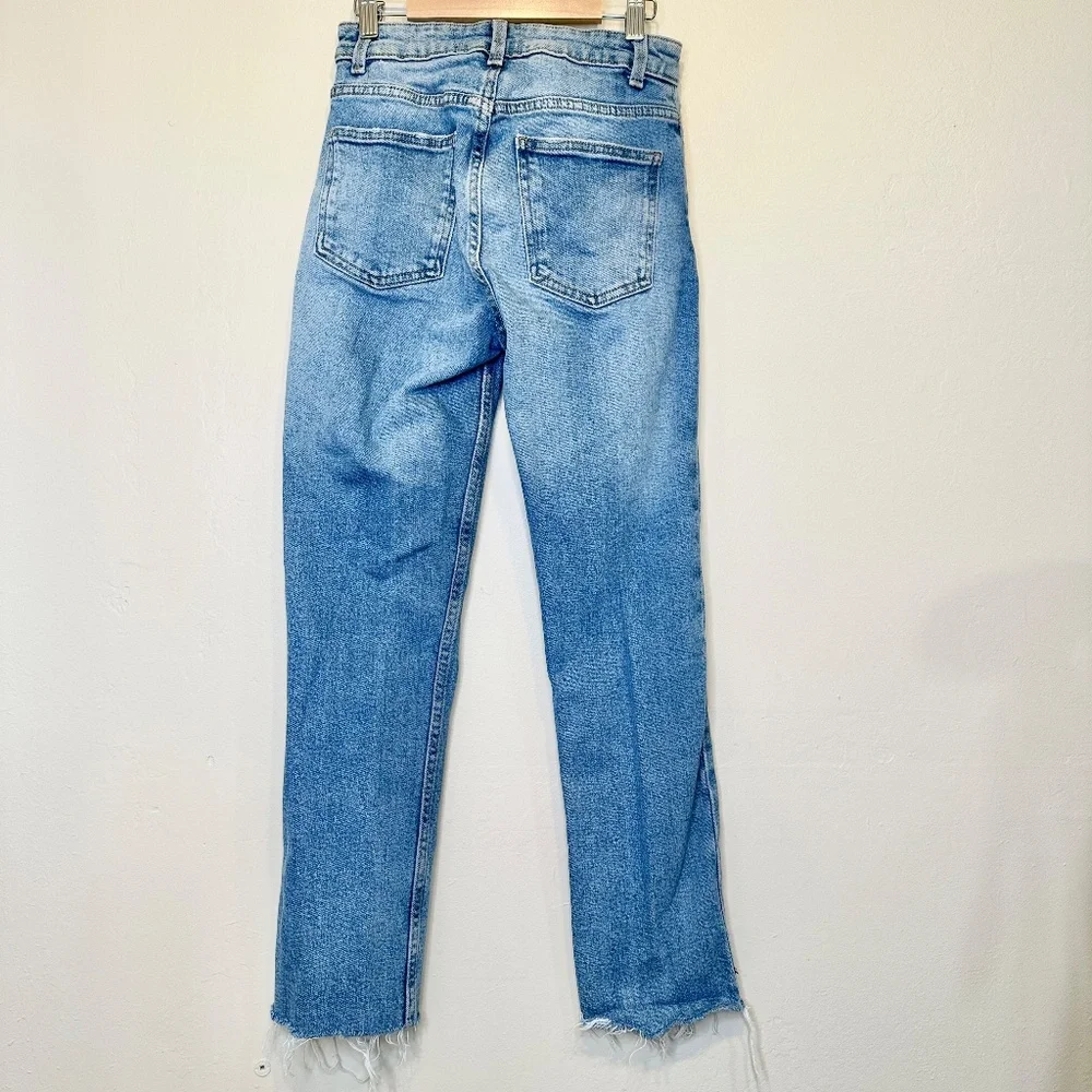 Denim Co | High Rise Perfect Wash Classic Rigged Quality Denim Slim Jeans - Picture 3 of 11